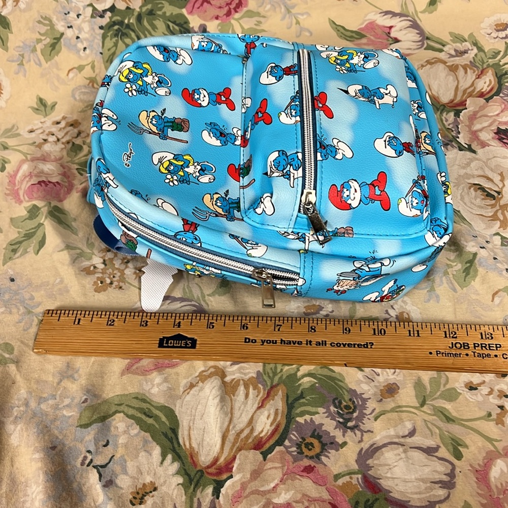 Smurfs Blue Backpack - Picture 3 of 7